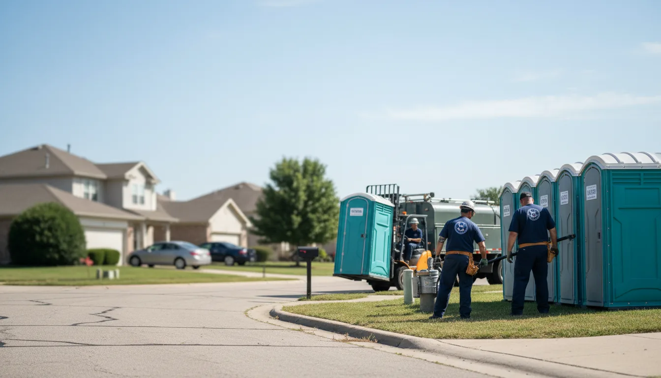 Porta Potty Rental in Voca, TX near me
